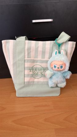 Trader Joe’s Striped Mini Canvas tote bag