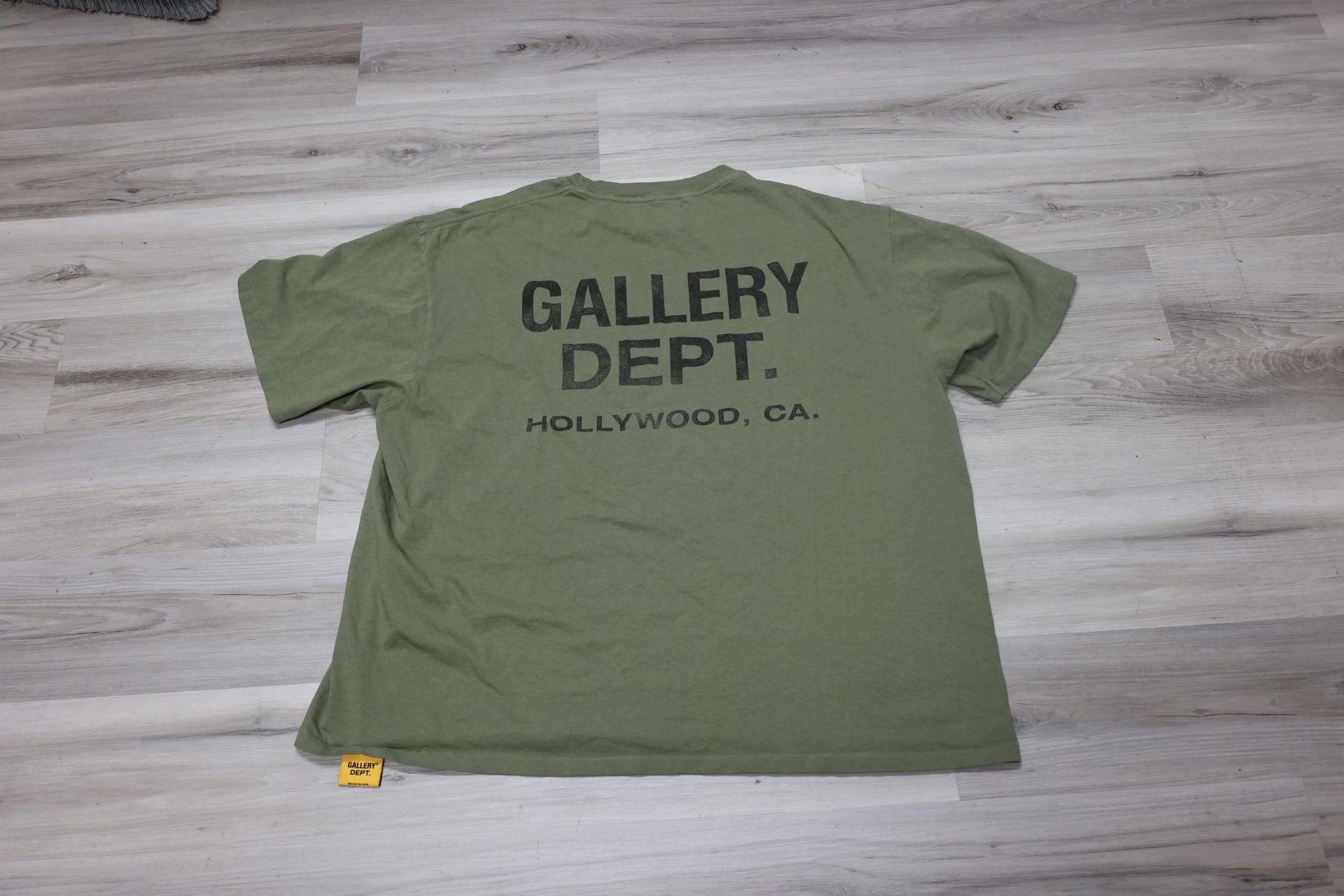Gallery Dept. Vintage Souvenir Tee Olive Men
