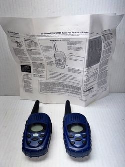 Vintage radio shack walkie talkies #21-1901
