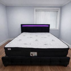 King LED Bed package. Same Day Delivery 🚚 