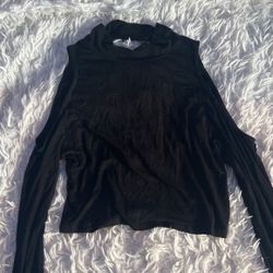 Tobi Brand Cutout Crop Top