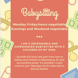 Babysitting!