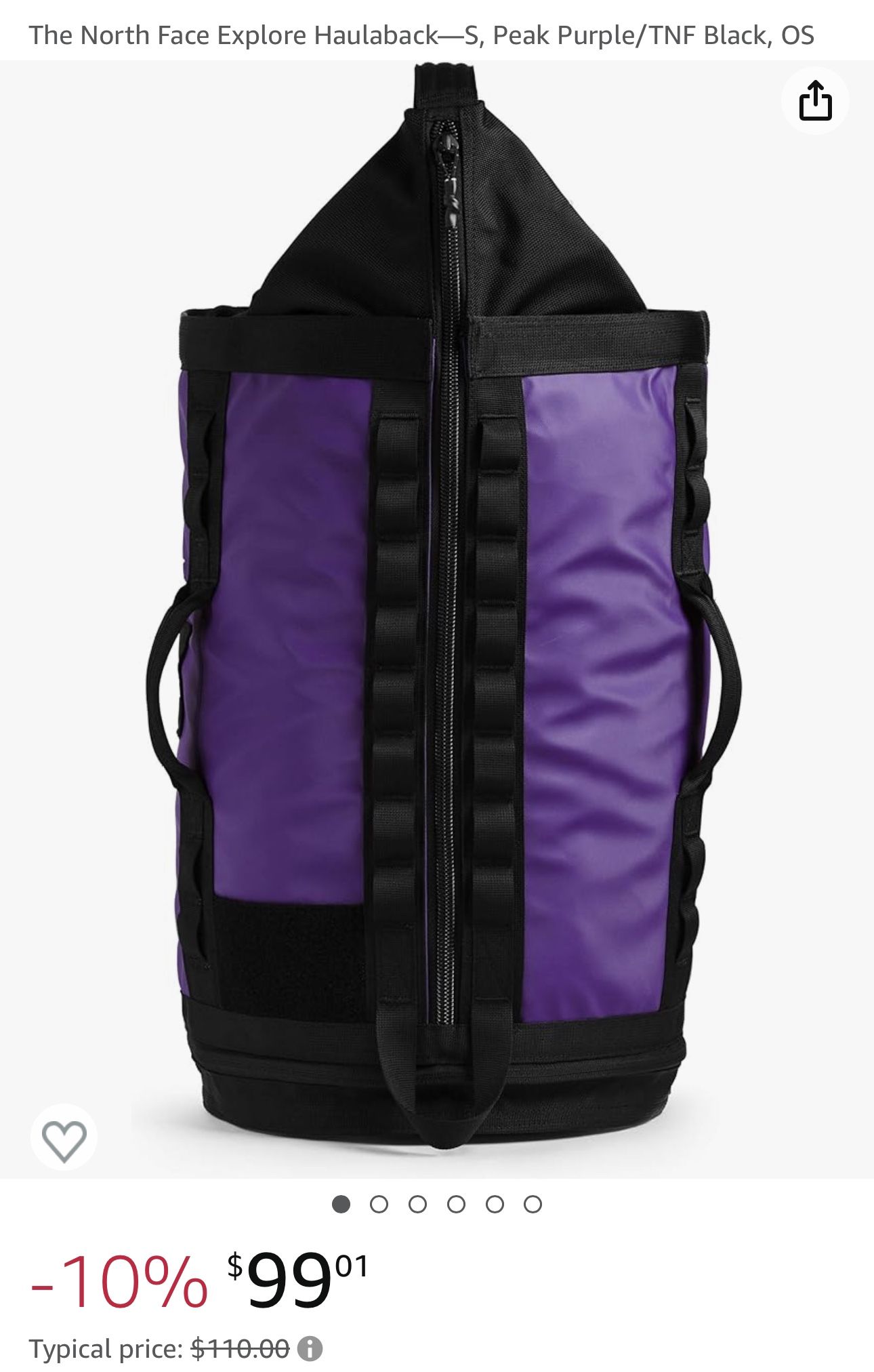 North face backpack