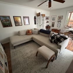 West Elm Andes 2-piece Chaise Sectional