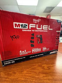 Milwaukee new kit installation Drill Driver