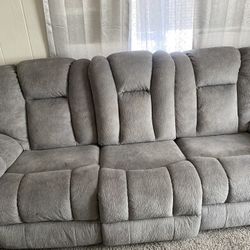 4 Pc Reclining Couch 