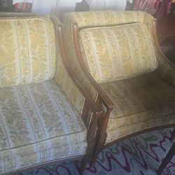 Pair Of Vintage Henreddon Chairs