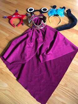 6-piece Halloween/Dress Up Costume Accessory Bundle