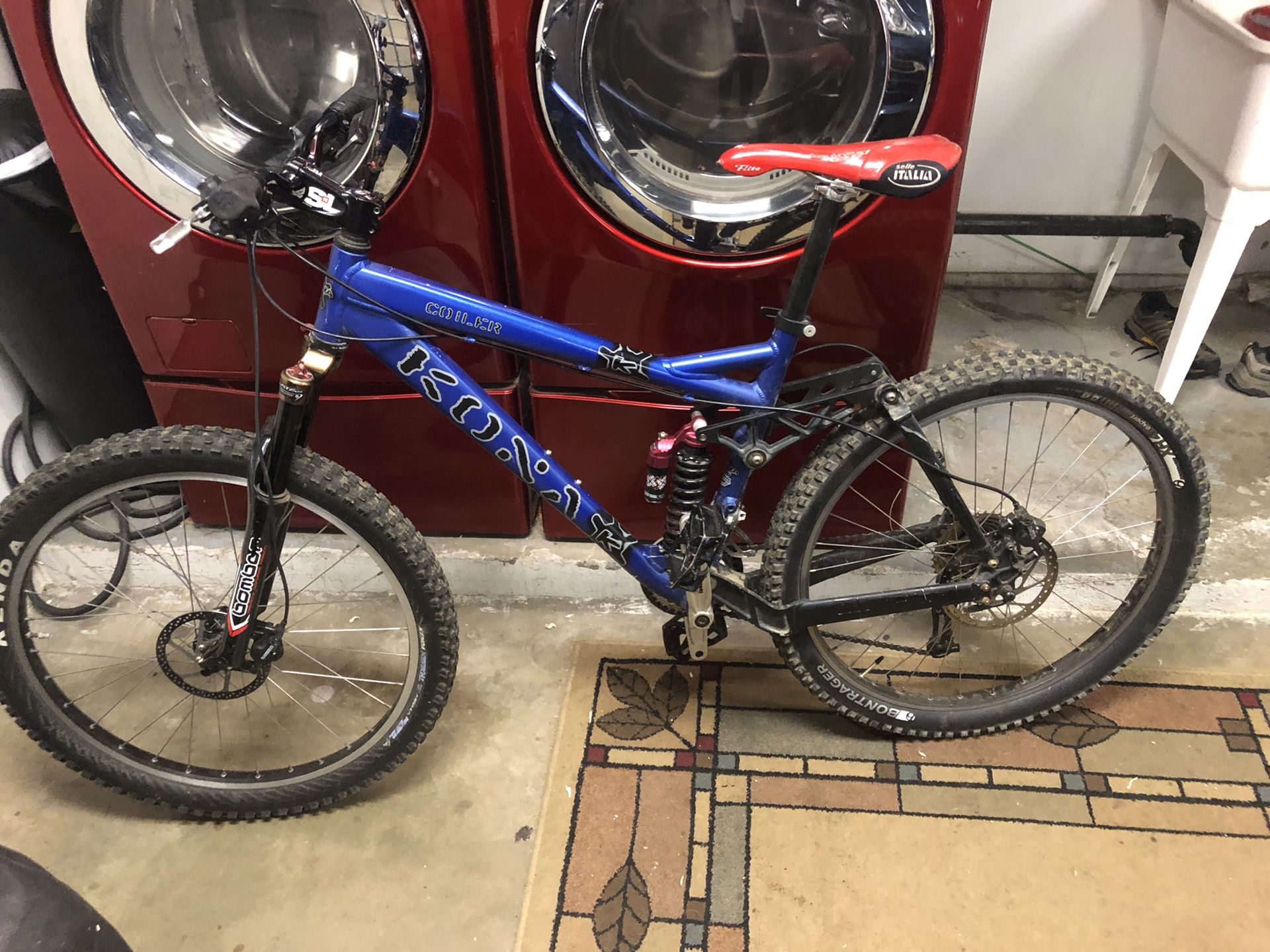 Kona coiler downhill mountain bike