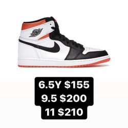 Jordan 1 High Electro Orange