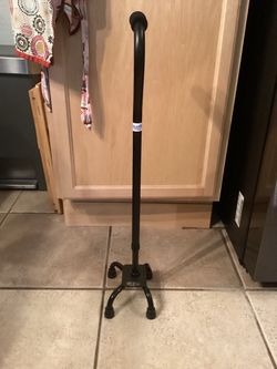 Equate Quad Walking Cane with Small Base