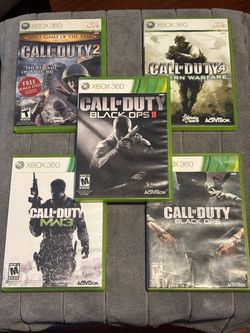 Call of Duty Xbox 360 Games
