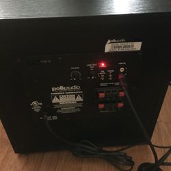 Polk audio subwoofer psw10”