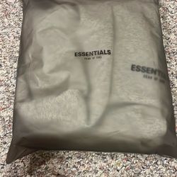 Light Oatmeal Essentials Hoodie Size Small