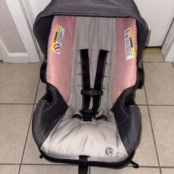 Baby Trend Pink Secure Lift Carrier W/base