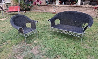 Patio Loveseat & Chair