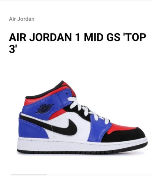 Air Jordan 1 MS GS TOP 3 Size 2Y,All Products : American Fashion Style Bags On Sale