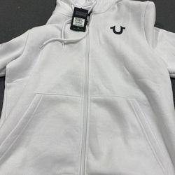 White true religion M jacket 