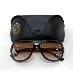 Ray Ban Havana Turbo Aviator Sunglasses 