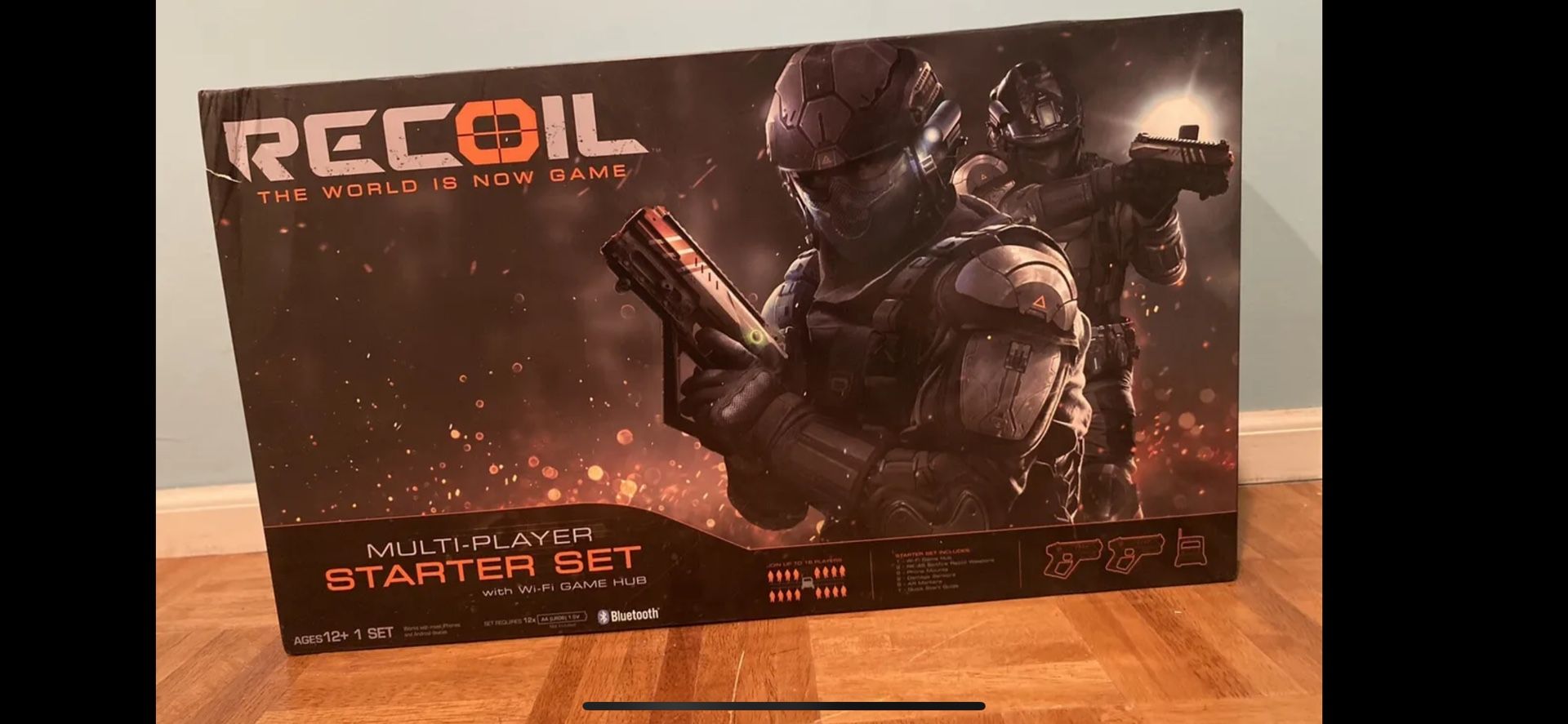 RECOIL Laser Tag Starter Set + SR-12 Rogue Recoil Weapon