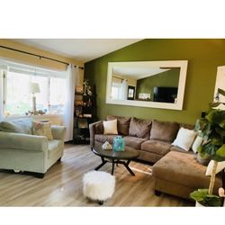 Huge Wall Mirror Dining Room With frame 