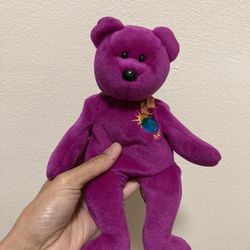 Millennium Bear 1999 Beanie Baby.