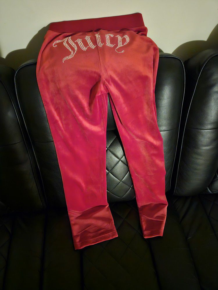 Red Juicy Joggers