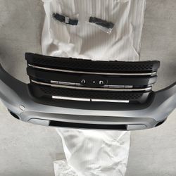 For 2011 2012 2013 Ford Explorer Front Bumper Assembly With Grille Fog