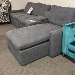 112” Power Recliner Sectional 
