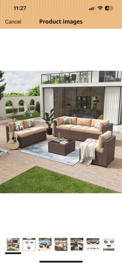 7 piece patio Set $250