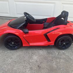 Lamborghini Kids Car