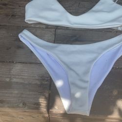 Women’s Bathing Suit Size Small Off-White