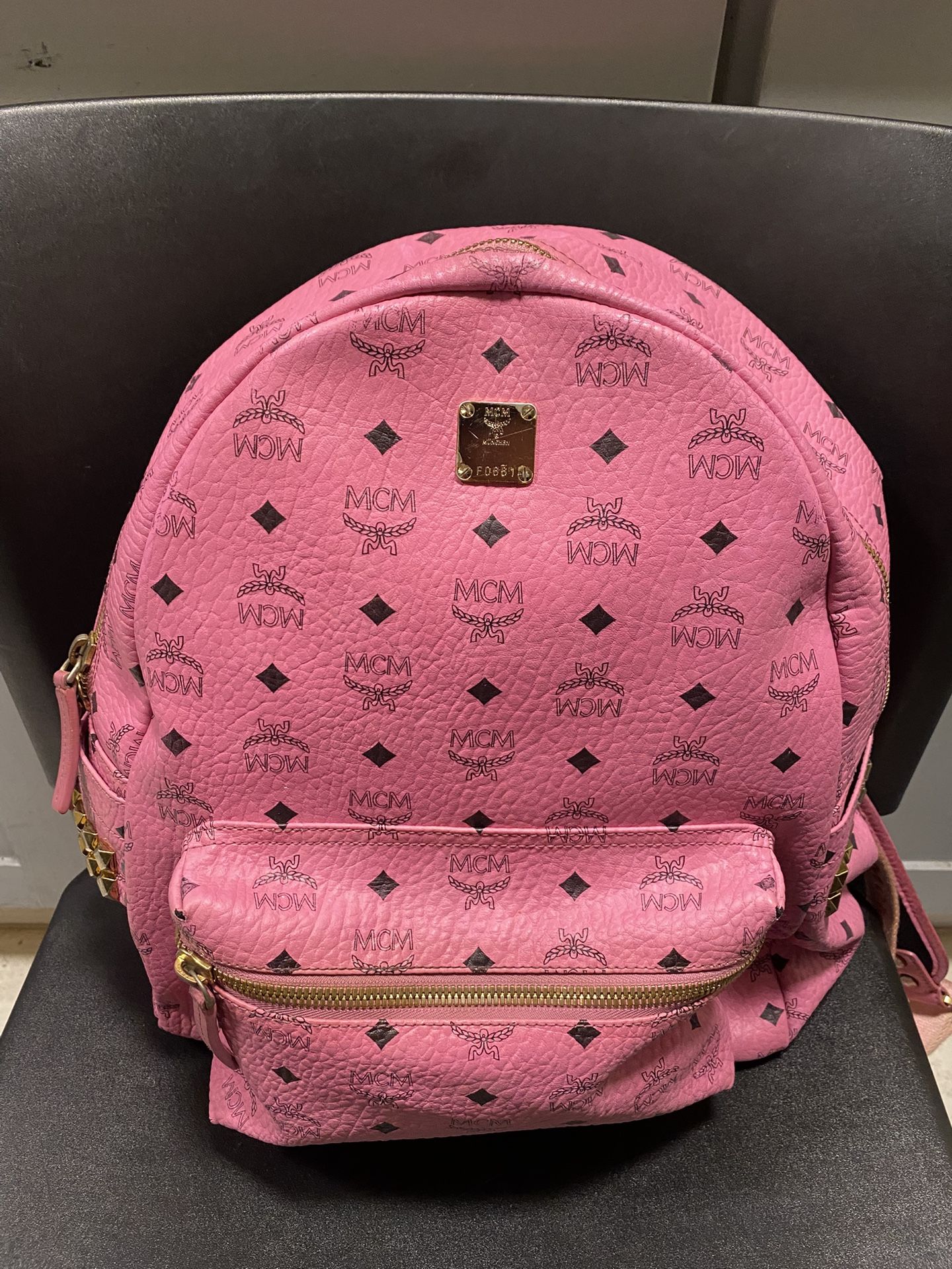 Pink Mcm Backpack (Very Rare)