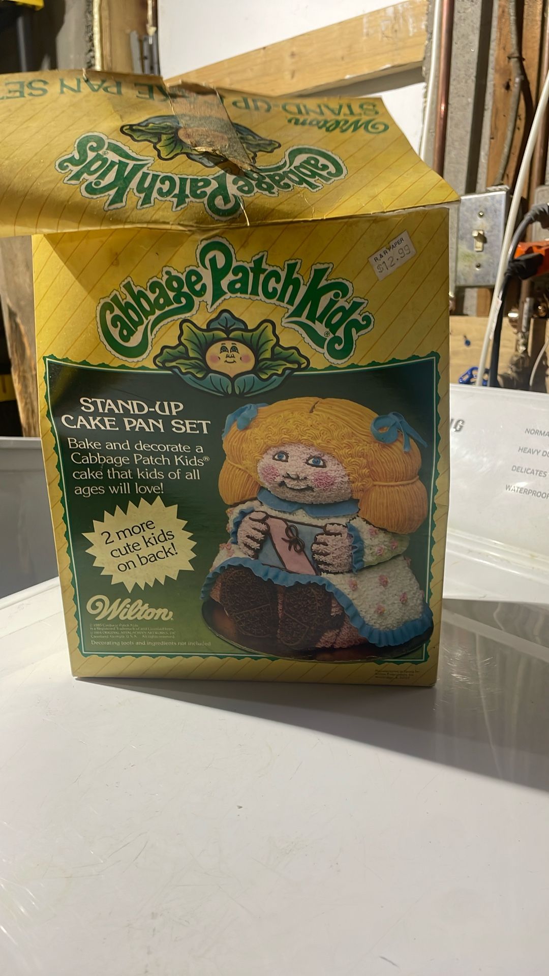 Cabbage Patch Kids Cake Pan In Box