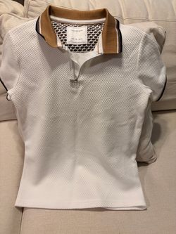 White Collared shirt