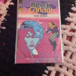 Black Canary Comic Book