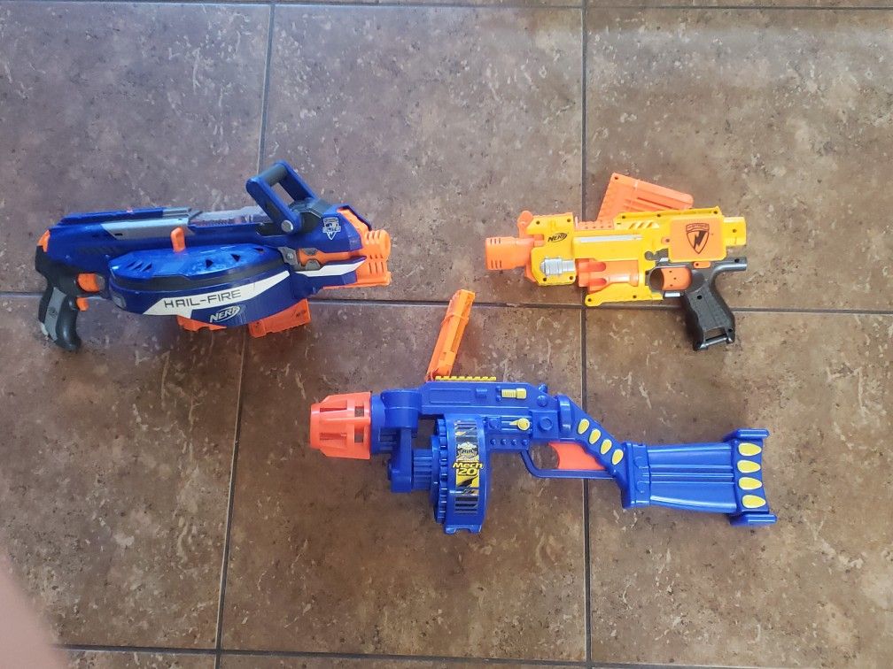 Nerf Battery Powered Semi Auto Blasters Guns 