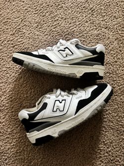 New Balance 550 Sneakers Black/White Black Toe Men’s 6/Womens 7.5