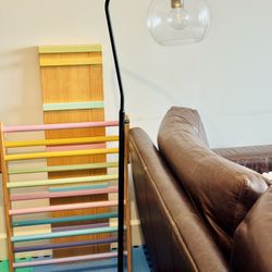 Vintage Industrial Style Lamp With GE Led Filament Light Hulb