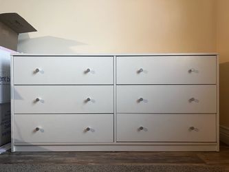 IKEA 6-Drawer Dresser - White (54x26 inches)