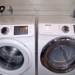 SAMSUNG CLOTHES WASHER & DRYER