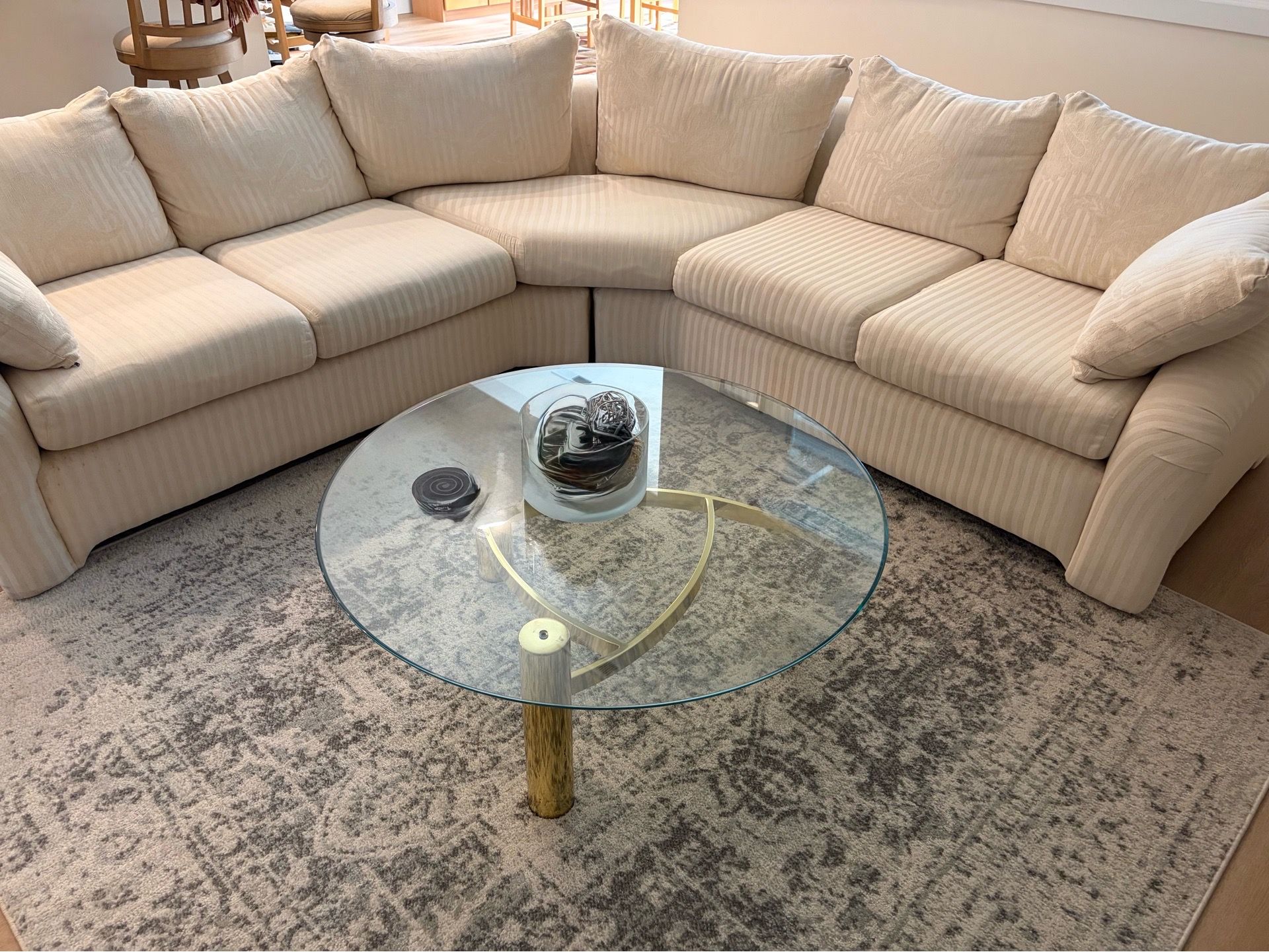 Two-piece sectional