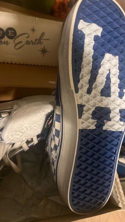 Dodgers vans high top  SZ 9