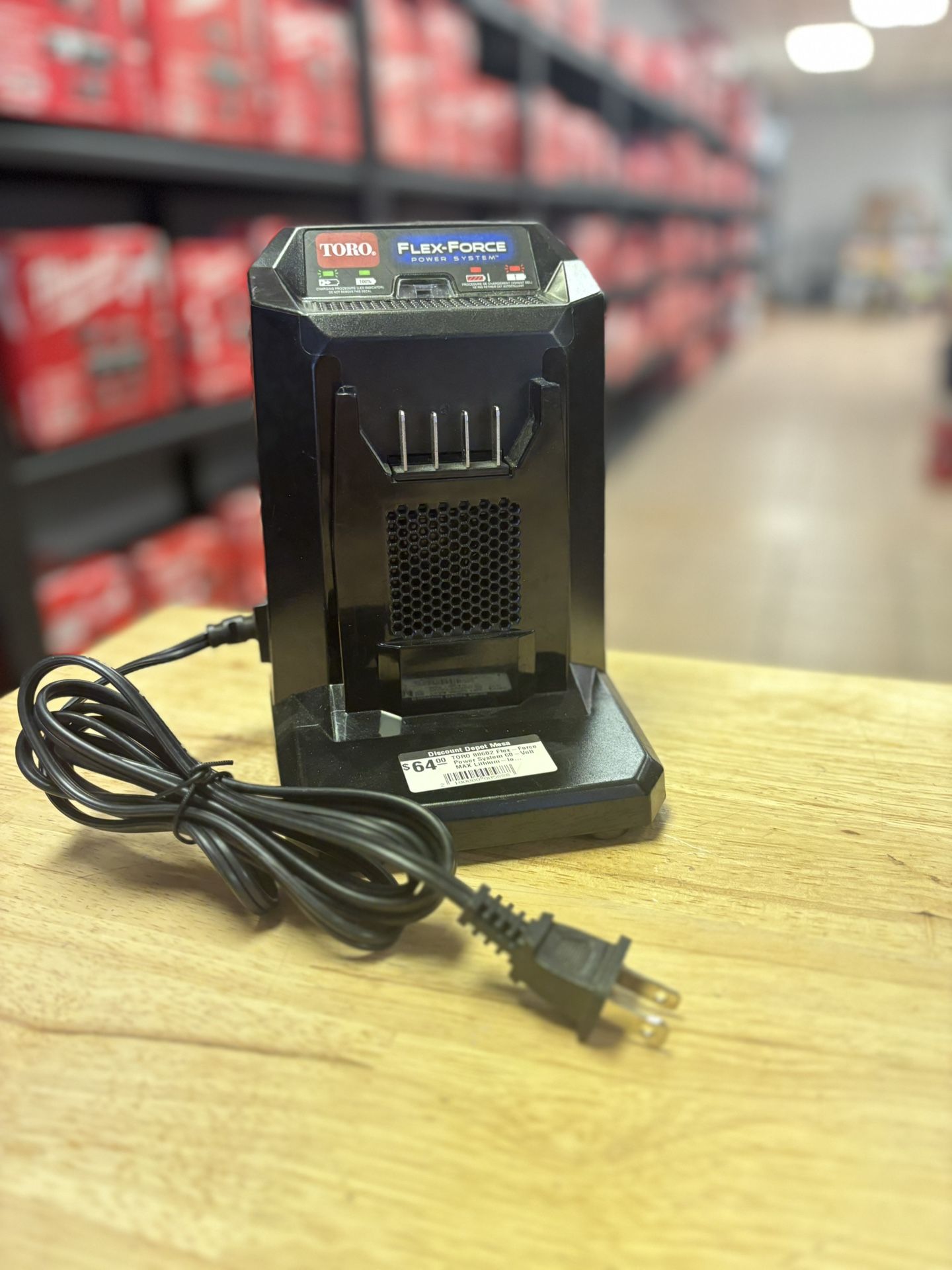 TORO 88602 Flex-Force Power System 60-Volt MAX Lithium-Ion Battery Charger