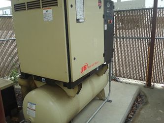 INGERSOl AIR COMPRESSOR Working