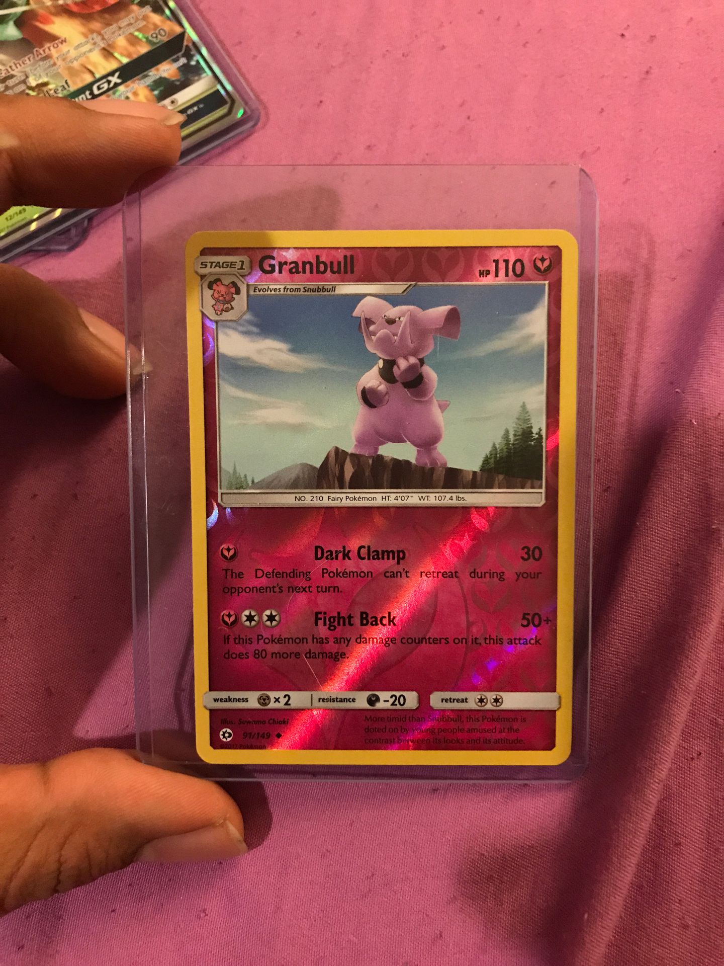 Granbull reverse holo card for Sale in Paterson, NJ - OfferUp