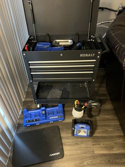 Kobalt Tool Box With Tools 