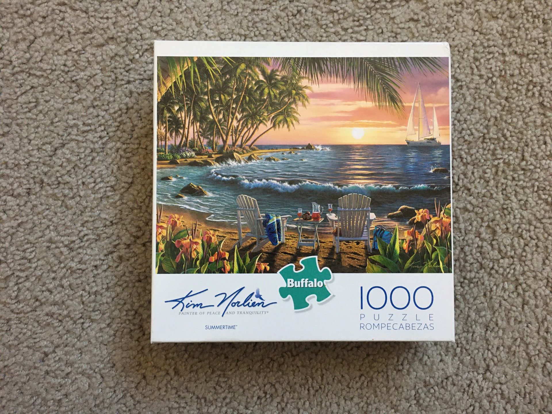 Jigsaw Puzzle SUMMERTIME Buffalo NO MISSING PIECES