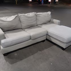 Beautiful Gray Sectional Couch