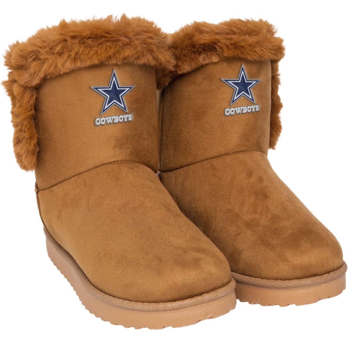 Dallas Cowboys Fur Boots 